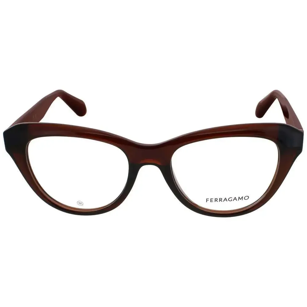NWT Salvatore Ferragamo SF2989E-232-51 Brown 51mm Eyeglasses